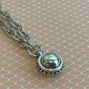 Brighton Pretty Tough Bold Stud Necklace Like New